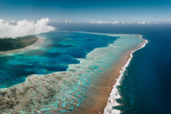 French Polynesia: Blue Border // LANDSCAPE PHOTO